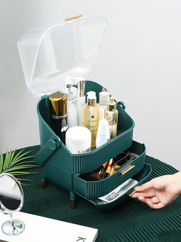 Ava Beauty Storage in Jade