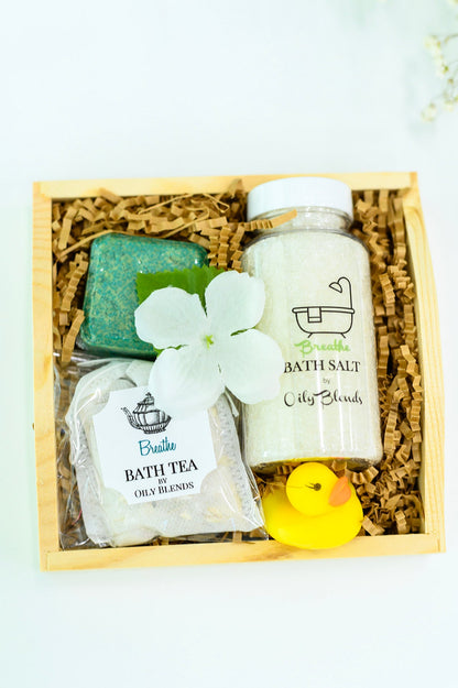 Bath Collection Gift Set in Breathe