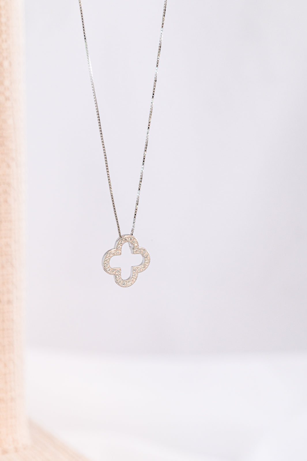 Pure Luck Sterling Silver Pendent Necklace