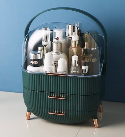 Ava Beauty Storage in Jade